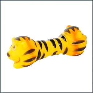 Tiger shaped dog chew toy ― Contieurope