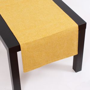 Asztali futó, sárga, 40×140 cm ― Contieurope