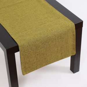 Asztali futó, zöld, 40×140 cm ― Contieurope