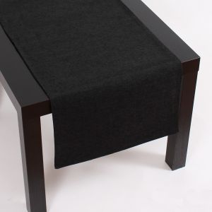Asztali futó, fekete 40×140 cm ― Contieurope