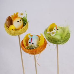 Easter decorations – birds in nest ― Contieurope